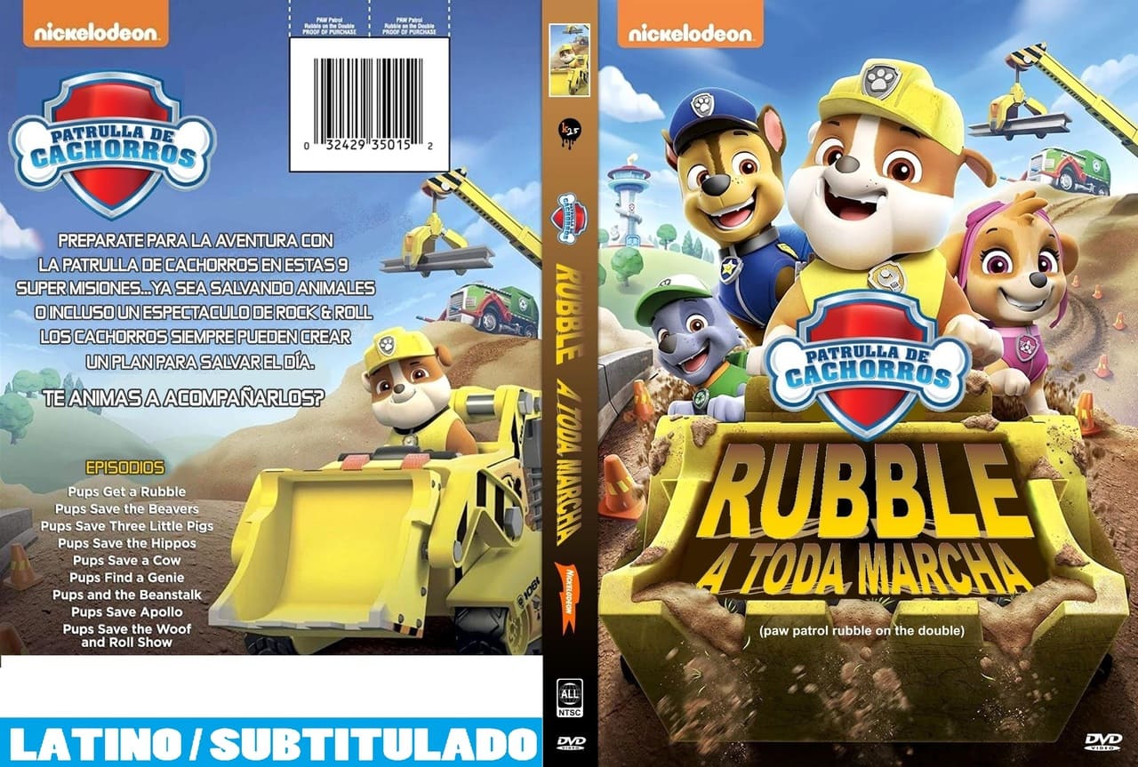 PAW PATROL RUBBLE a toda marcha