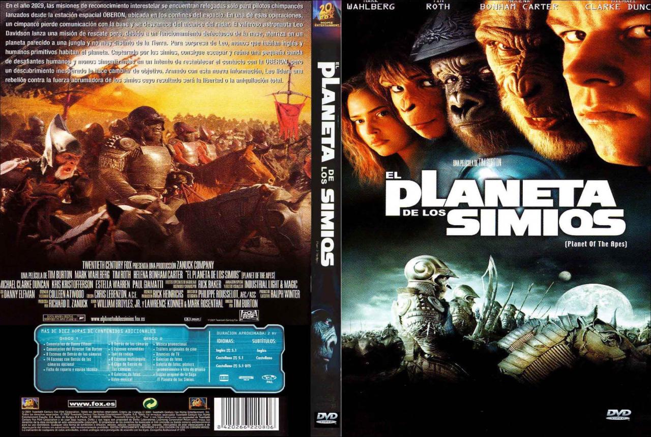 El planeta de los simios (2001)