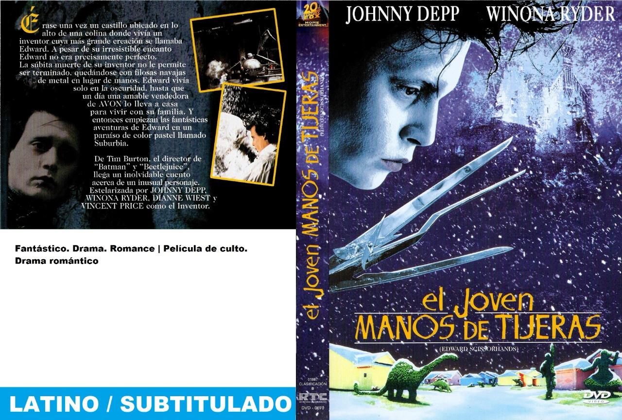 El joven manos de tijera