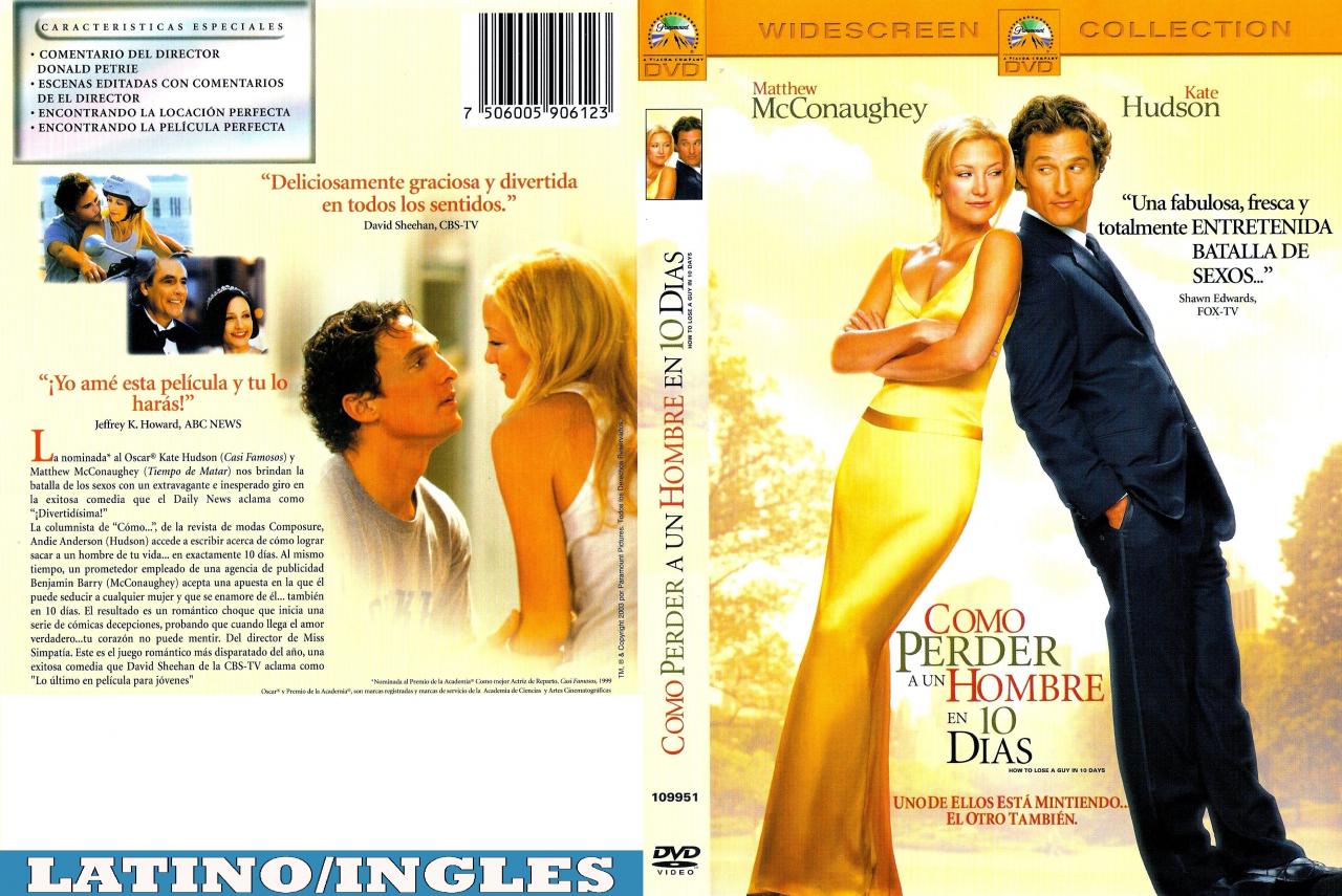 Cómo perder a un hombre en 10 días